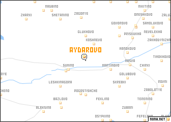 map of Aydarovo