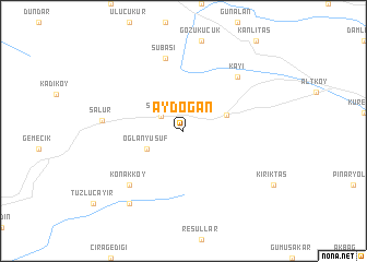 map of Aydoğan