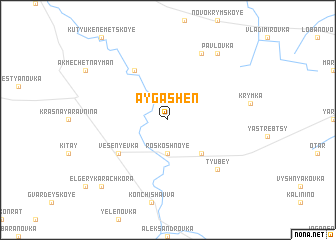 map of Aygashen