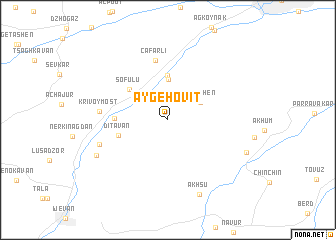 map of Aygehovit