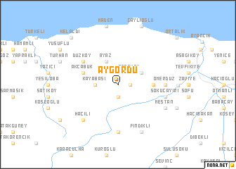 map of Aygördü