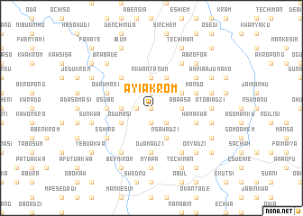 map of Ayiakrom