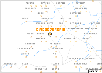 map of Ayía Paraskeví