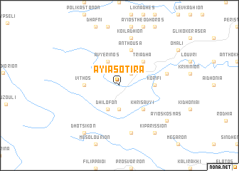 map of Ayía Sotíra