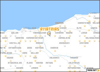 map of Ayía Triás