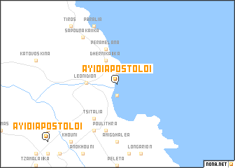 map of Áyioi Apóstoloi