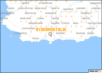 map of Áyioi Apóstoloi