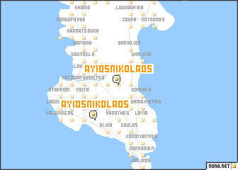 map of Áyios Nikólaos