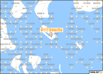 map of Ayitohwinu