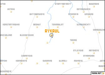 map of Aykaul