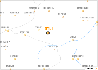 map of Aylı