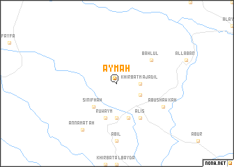 map of ‘Aymah