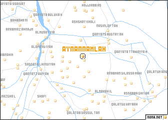 map of ‘Ayn an Namlah