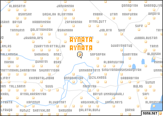 map of ‘Aynātā