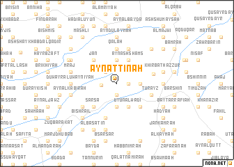 map of ‘Ayn at Tīnah