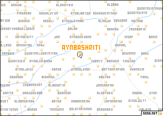 map of ‘Ayn Bashrītī
