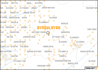 map of ‘Ayn Qulay‘ah