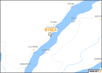 map of Ayock