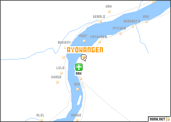 map of Ayowangen