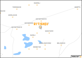 map of Aytishev