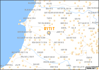 map of ‘Aytīt