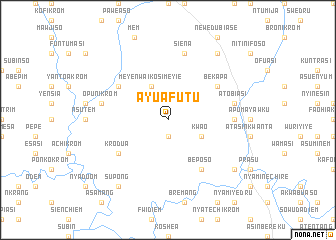 map of Ayuafutu