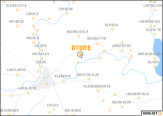 map of Ayune