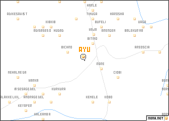 map of Āyu