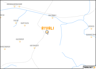 map of Ayvalı