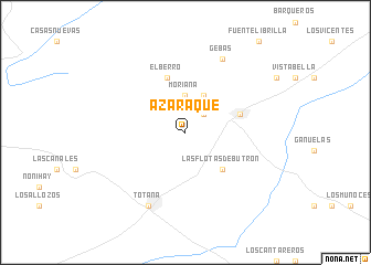 map of Azaraque