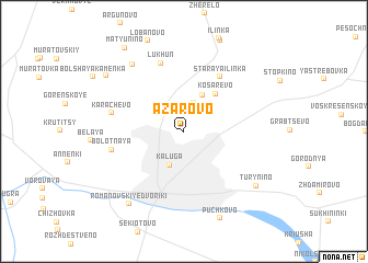 map of Azarovo