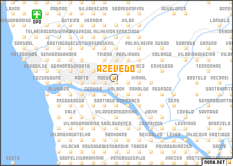 map of Azevedo