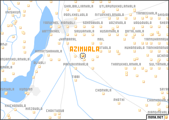 map of Azimwāla