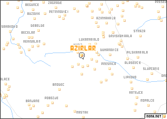 map of Azirlar