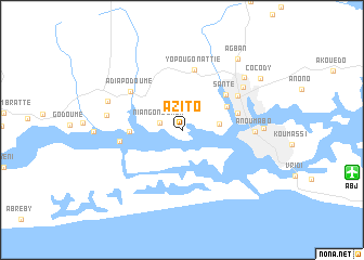 map of Azito