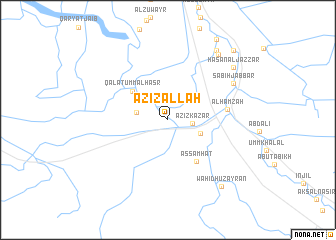 map of ‘Azīz Allah