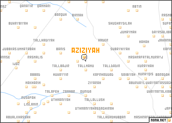 map of ‘Azīzīyah