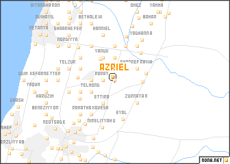 map of ‘Azriʼel