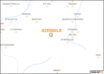 map of Azriouila