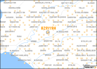 map of ‘Azrīyah