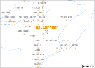 map of Azulrangra