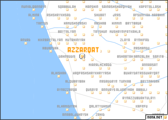 map of Az Zarqāt