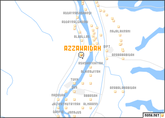 map of Az Zawāʼidah