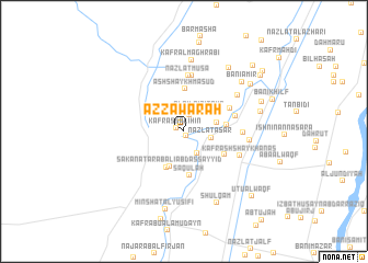 map of Az Zawarah