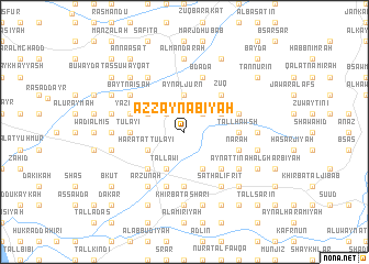 map of Az Zaynabīyah