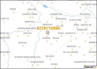map of Az Zaytūnah