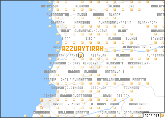 map of Az Zu‘aytirah