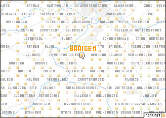map of Baaigem