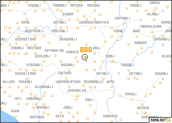 map of Baa