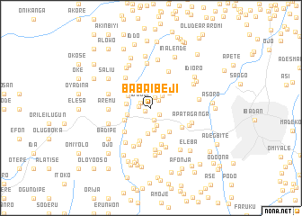 map of Baba Ibeji